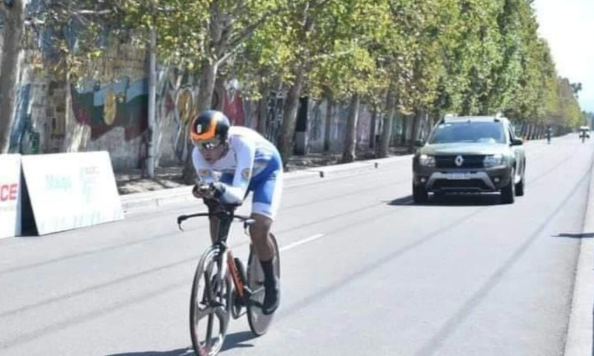Fausto Gómez campeón argentino en ciclismo de ruta