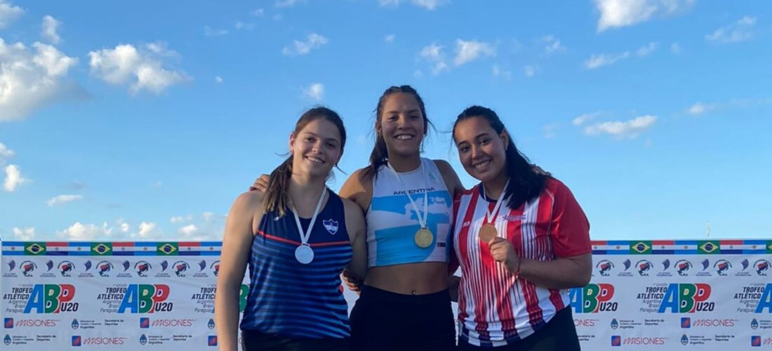 Julieta Rodriguez 1° y 2° en el Trofeo Atlético Intercontinental