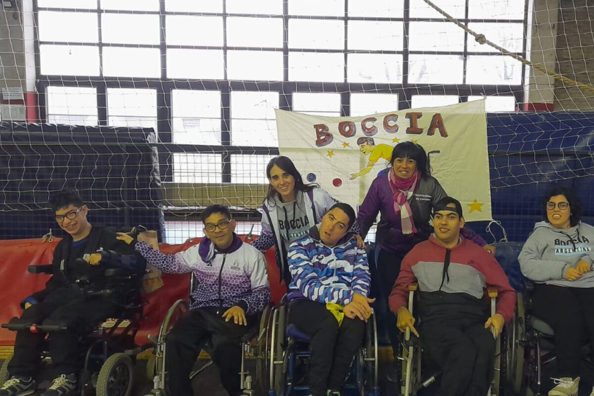 LA ESCUELA MUNICIPAL DE BOCCIA COMPARTIÓ EN LA COPA CHACABUCO 2023