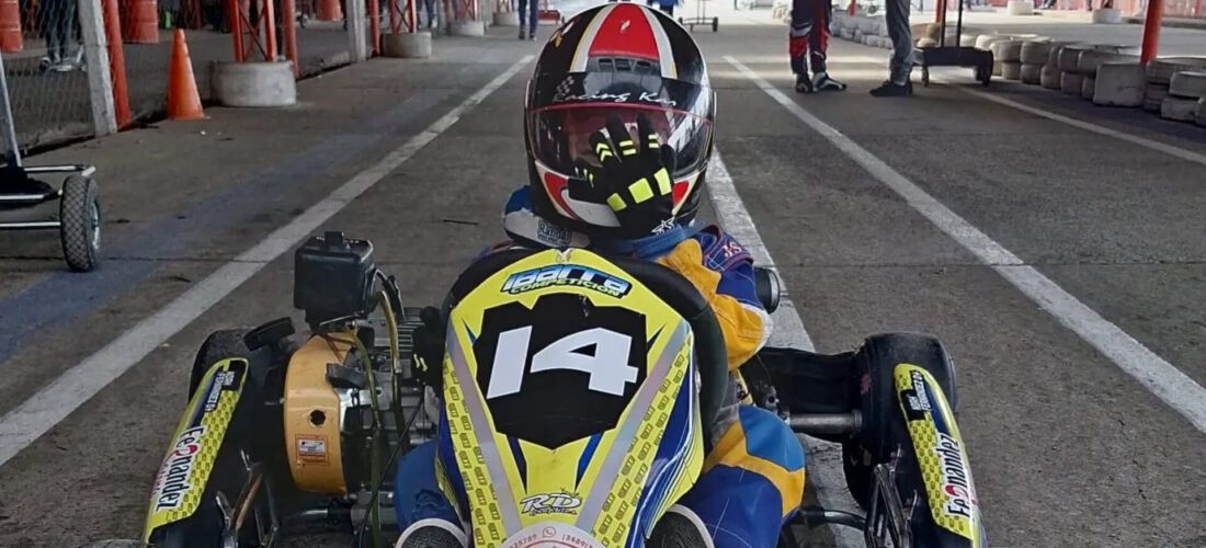 NOAH FERNANDEZ PRESENTE EN LA 5° DE LA KART PLUS