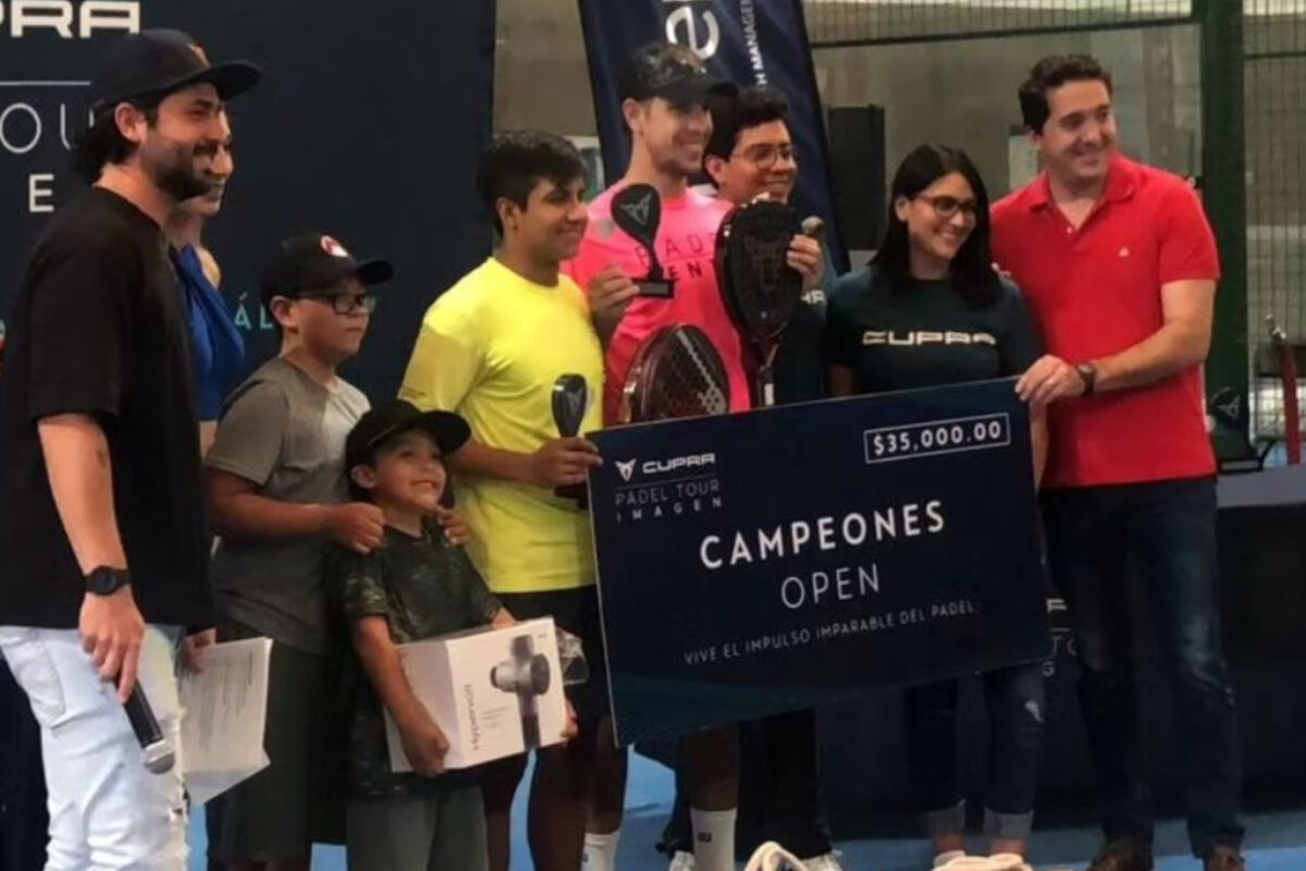 NICOLÁS CROSIO CAMPEÓN DEL CUPRA PÁDEL TOUR DE QUÉRETARO