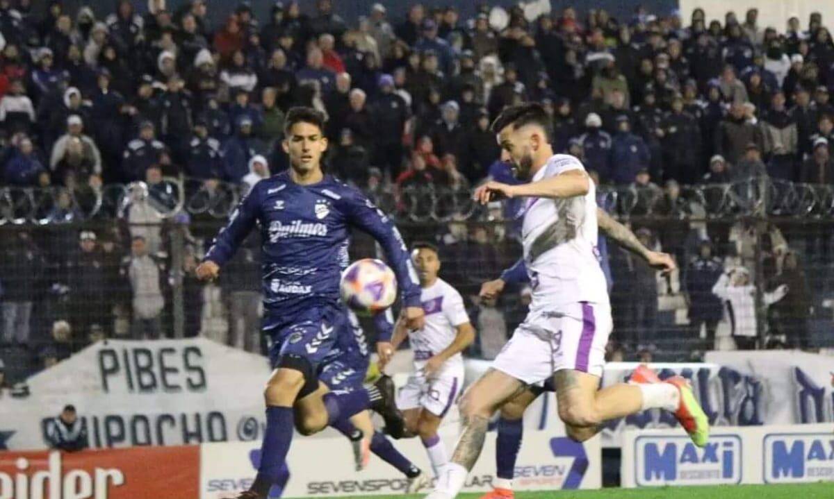EL VIOLETA PERDIÓ CON QUILMES