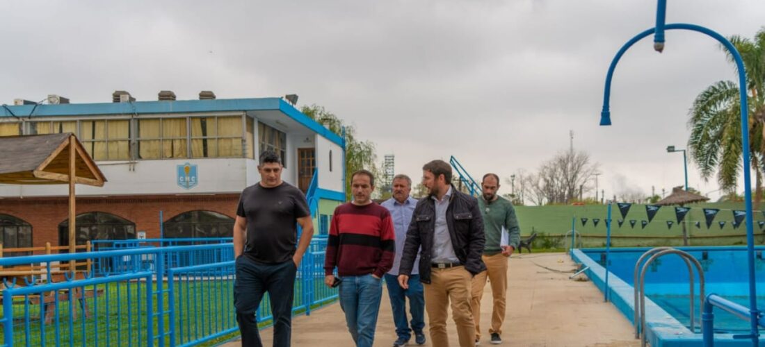 REUNIÓN ENTRE LA NUEVA COMISIÓN DEL CBC Y EL INTENDENTE
