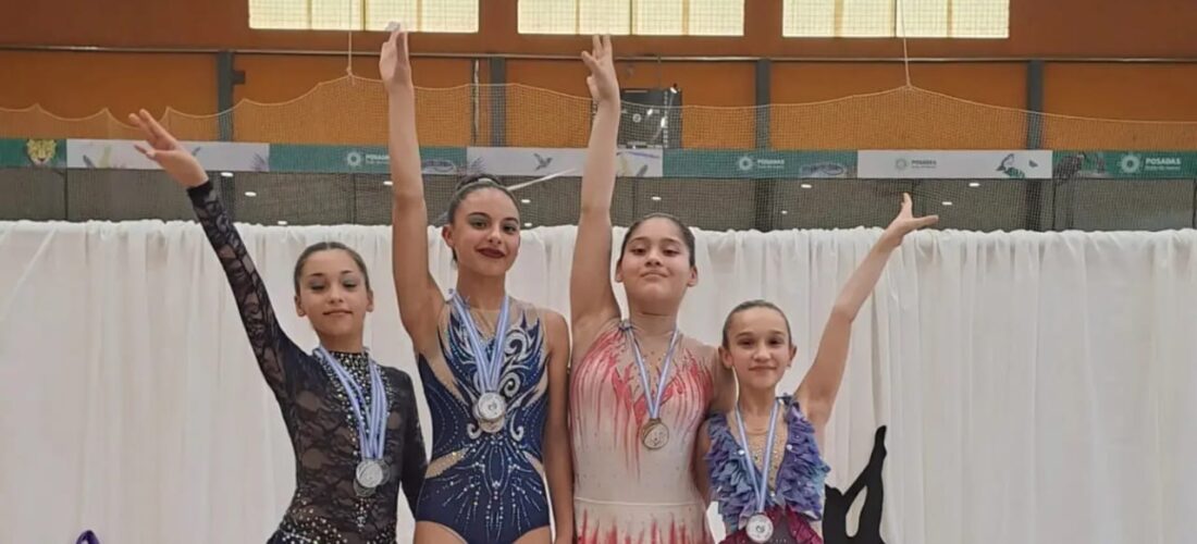 campana en el torneo nacional de gimnasia rítmica