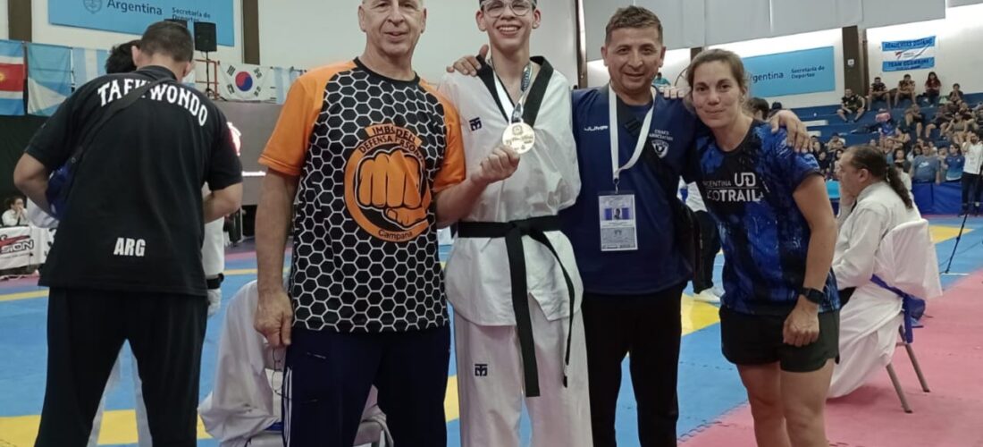 LEONEL IMBODEN, CAMPEON ARGENTINO DE TAEKWONDO WT