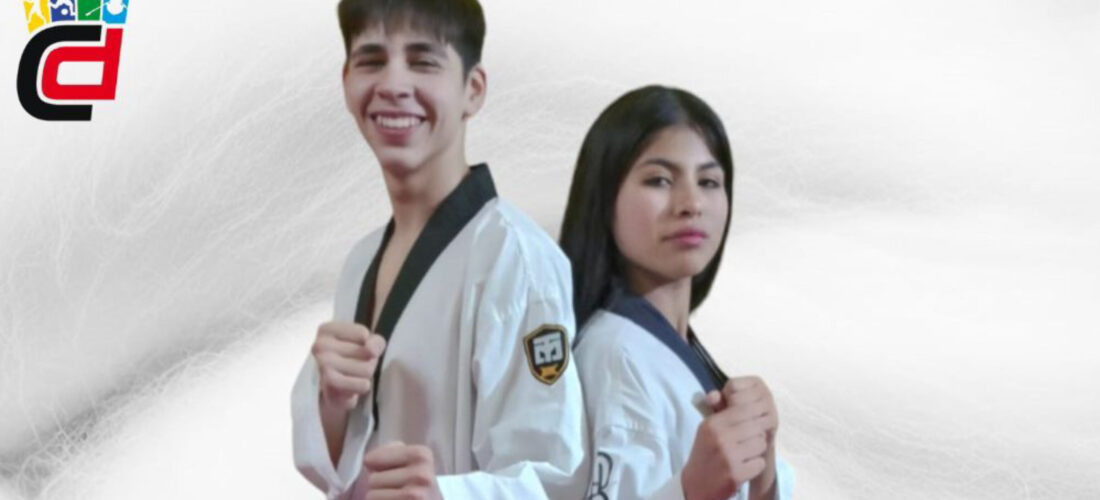 imboden y campos en el abierto de taekwondo 2024