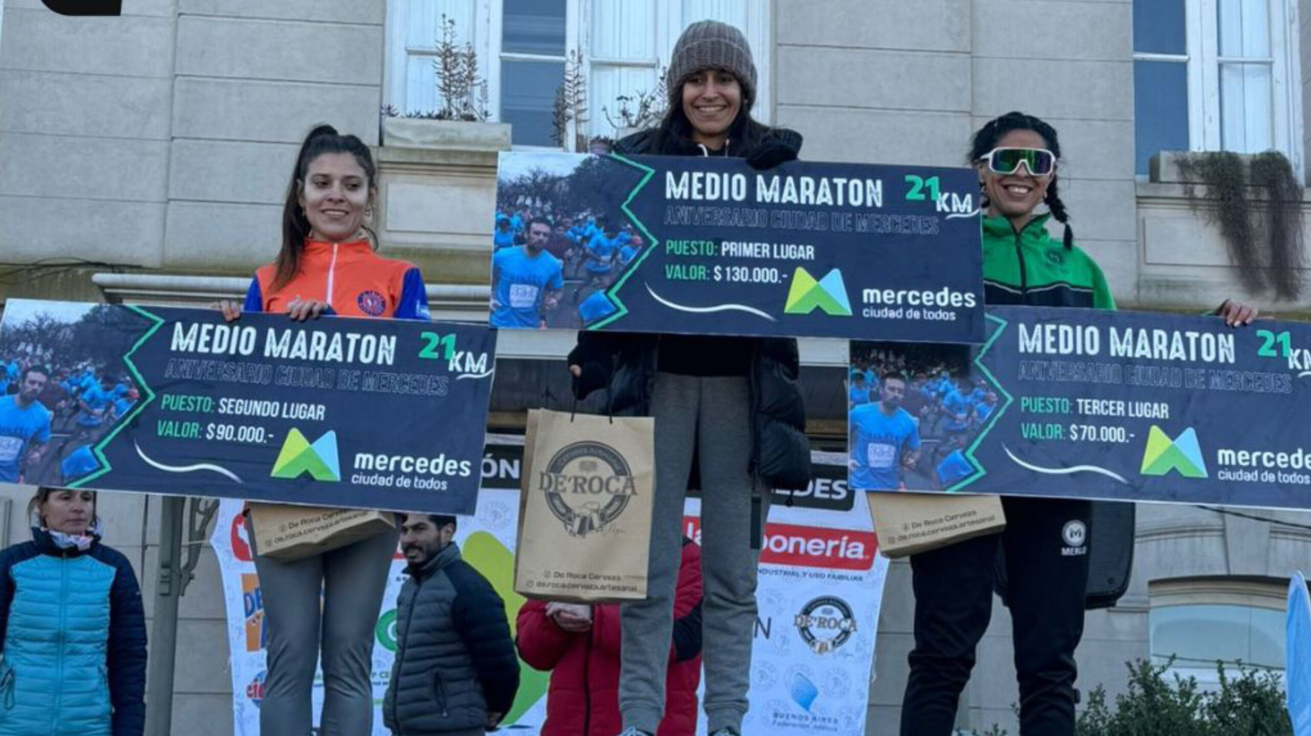 PODIO TRICOLOR EN LOS 21K DE MERCEDES