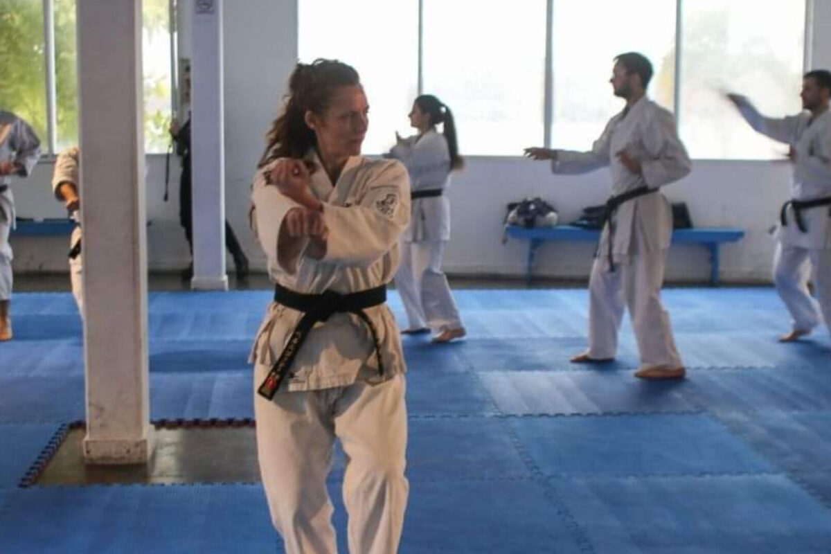 EL SELECCIONADO NACIONAL DE KARATE ENTRENÓ EN EL CBC