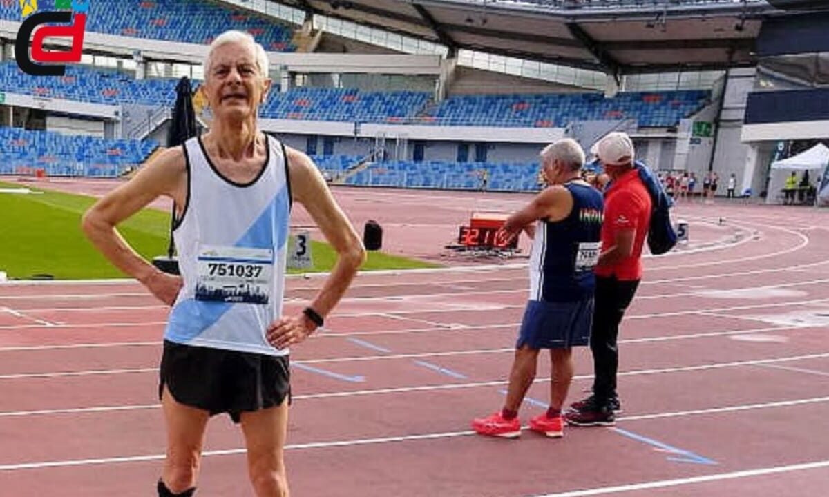 DANIEL CORREA EN EL CAMPEONATO MASTER MUNDIAL DE ATLETISMO