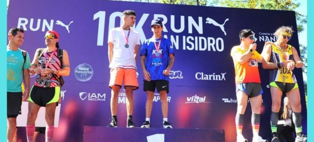 BRAIAN GIMÉNEZ 1ERO EN LOS 10K DE SAN ISIDRO