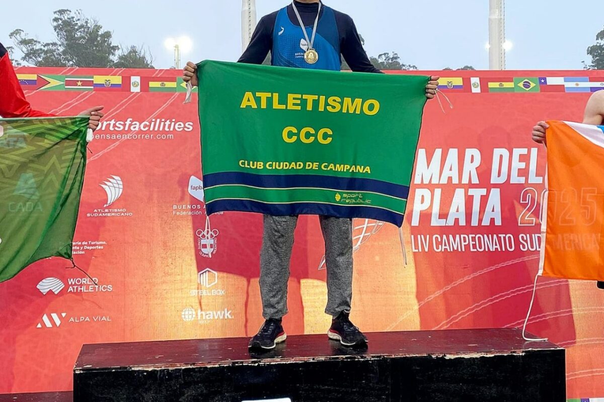 VILELA SE CONSAGRÓ CAMPEÓN NACIONAL U18 EN DECATLÓN